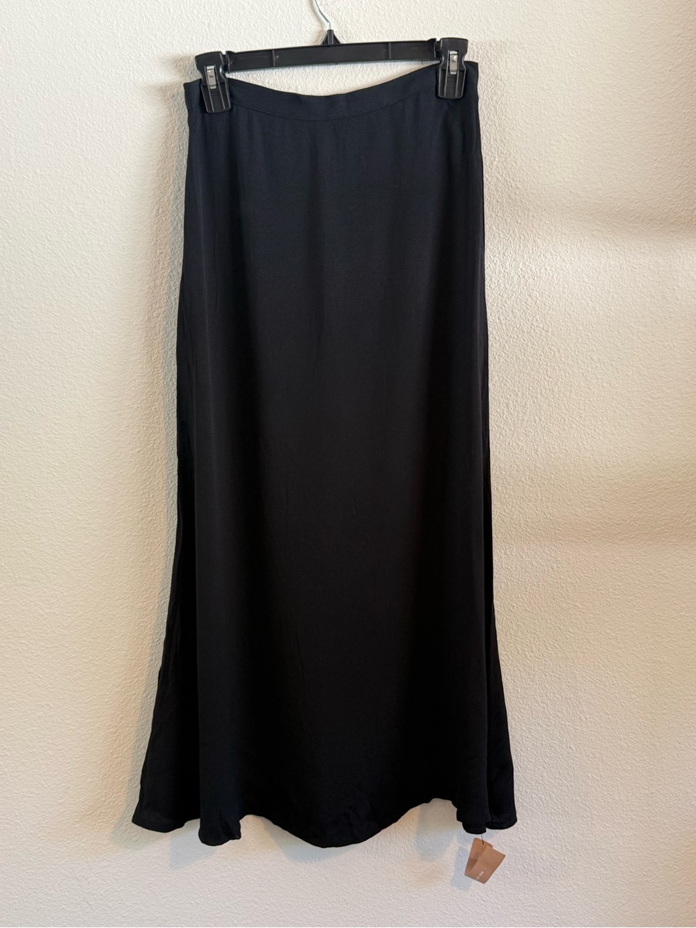NWT Reformation Black Maxi Skirt - Sleek Straight Silhouette